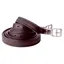 Kent And Masters Leather Covered Stirrup Leathers Brown
